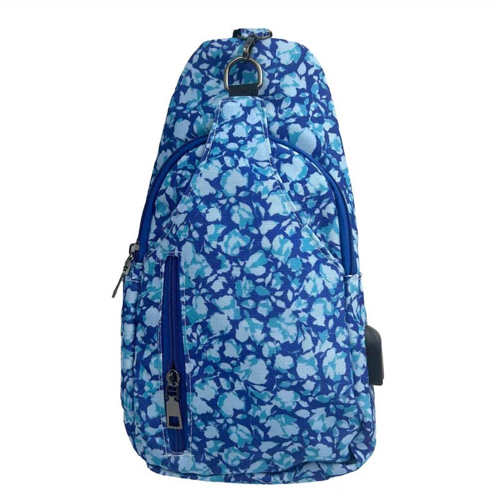 NEW CALLA unisex nupouch daypack in sonoma / blue botanical